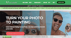 Desktop Screenshot of lovecustomart.com